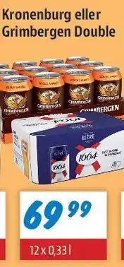 zur Krone Kronenbourg / Grimbergen Double tilbud