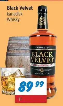 zur Krone Black Velvet kanadisk Whisky tilbud