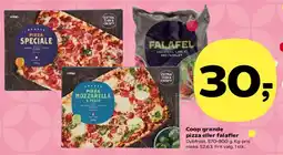 SuperBrugsen Coop grande pizza eller falafel tilbud