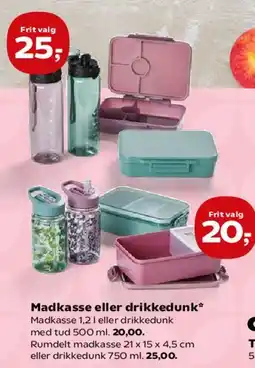 SuperBrugsen Madkasse eller drikkedunk tilbud