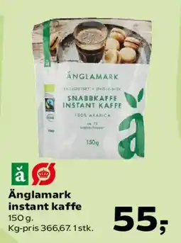 SuperBrugsen Änglamark instant kaffe tilbud