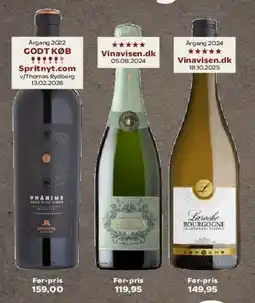 SuperBrugsen Unanime / Amaluna Brut / Laroche Reserve Chardonnay tilbud