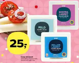 SuperBrugsen Coop skiveost tilbud