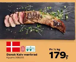 Kvickly Dansk Kalv mørbrad tilbud