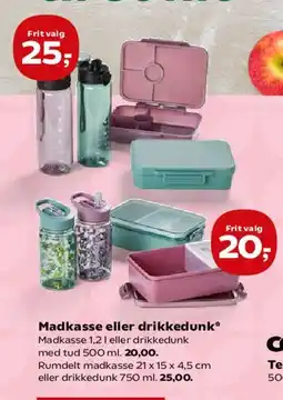 Kvickly Madkasse eller drikkedunk tilbud