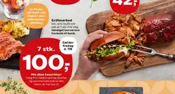 Kvickly Grillmarked – 7 stk. for 100,- tilbud