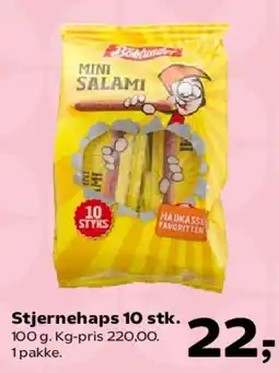 Kvickly Stjernehaps 10 stk tilbud