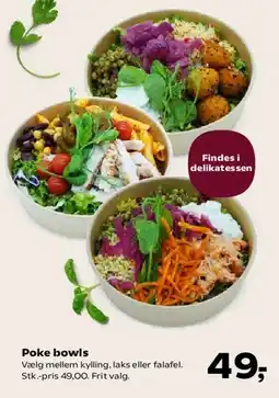 Kvickly Poke bowls tilbud