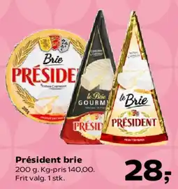 Kvickly Président brie tilbud