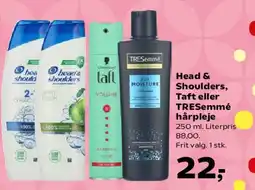 Kvickly Head & Shoulders / Taft / TRESemmé hårpleje tilbud
