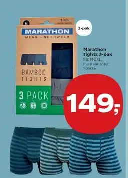 Kvickly Marathon tights 3-pak tilbud