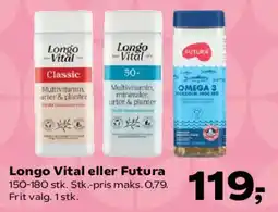 Kvickly Longo Vital eller Futura tilbud