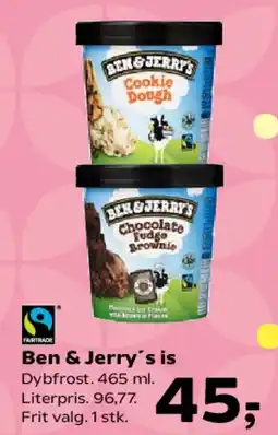 Kvickly Ben & Jerry's is tilbud