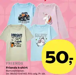 Kvickly Friends t-shirt tilbud