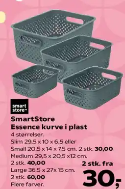 Kvickly SmartStore Essence kurve i plast tilbud