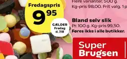 Kvickly Bland selv slik tilbud