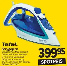 Din Isenkræmmer Tefal Strygejern (Easygliss Plus) tilbud