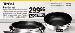 Din Isenkræmmer Tefal Pandesæt (Ingenia Emotion) tilbud
