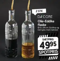 Din Isenkræmmer Olie- / eddikeflasker (sæt) tilbud