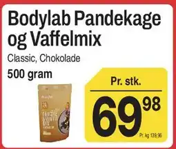 ABC Lavpris Bodylab Pandekage og Vaffelmix tilbud