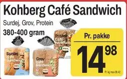 ABC Lavpris Kohberg Café Sandwich tilbud