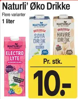 ABC Lavpris Naturli' Øko Drikke tilbud