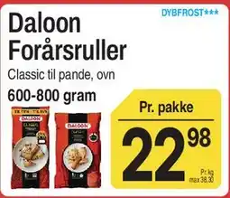 ABC Lavpris Daloon Forårsruller tilbud