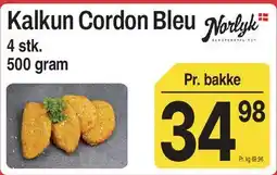 ABC Lavpris Kalkun Cordon Bleu tilbud