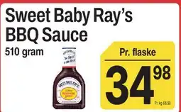 ABC Lavpris Sweet Baby Ray's BBQ Sauce tilbud