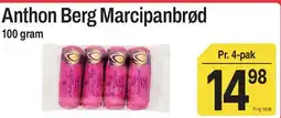 ABC Lavpris Anthon Berg Marcipanbrød tilbud