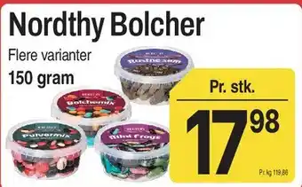 ABC Lavpris Nordthy Bolcher tilbud