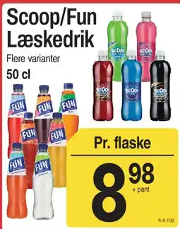 ABC Lavpris Scoop / Fun Læskedrik tilbud