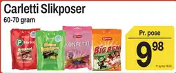 ABC Lavpris Carletti Slikposer tilbud