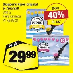 Calle Skipper's Pipes Original tilbud