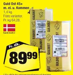Calle Guld Ost 45+ tilbud