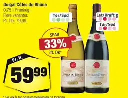 Calle Guigal Côtes du Rhône tilbud