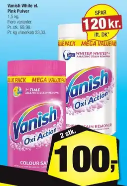 Calle Vanish (Oxi Action / White) tilbud