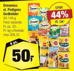 Calle Dreamies / Pedigree godbidder tilbud