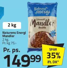 Fleggaard Naturens Energi Mandler tilbud