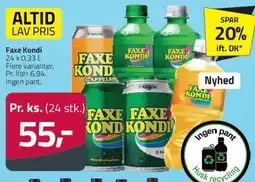 Fleggaard Faxe Kondi tilbud