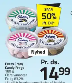 Fleggaard Evers Crazy Candy Frogs tilbud