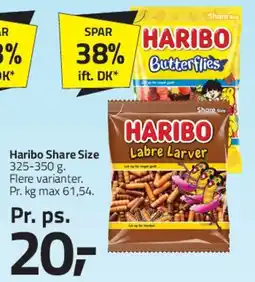 Fleggaard Haribo Share Size tilbud
