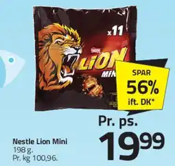 Fleggaard Nestlé Lion Mini tilbud