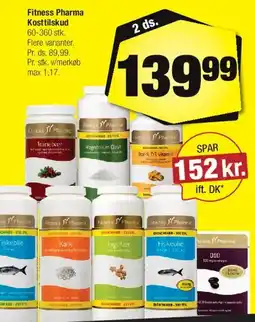 Calle Fitness Pharma - kosttilskud (flasker & dåser) tilbud