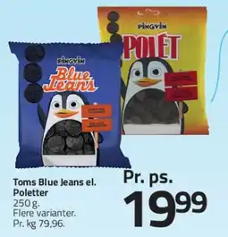 Fleggaard Toms Blue Jeans / Polletter tilbud