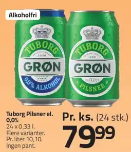 Fleggaard Tuborg (Grøn / Pilsner) tilbud