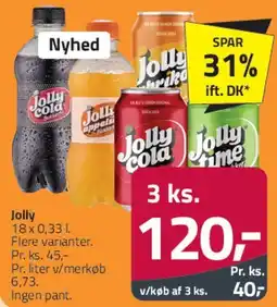 Fleggaard Jolly (flasker / 18 x 0,33 l) tilbud