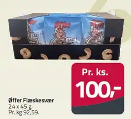 Fleggaard Flæskesvær (snack) tilbud