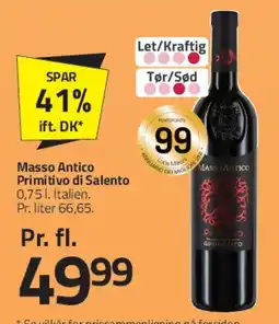Fleggaard Masso Antico Primitivo di Salento tilbud