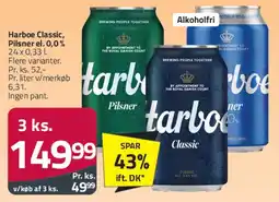 Fleggaard Harboe Classic / Pilsner / 0,0% tilbud